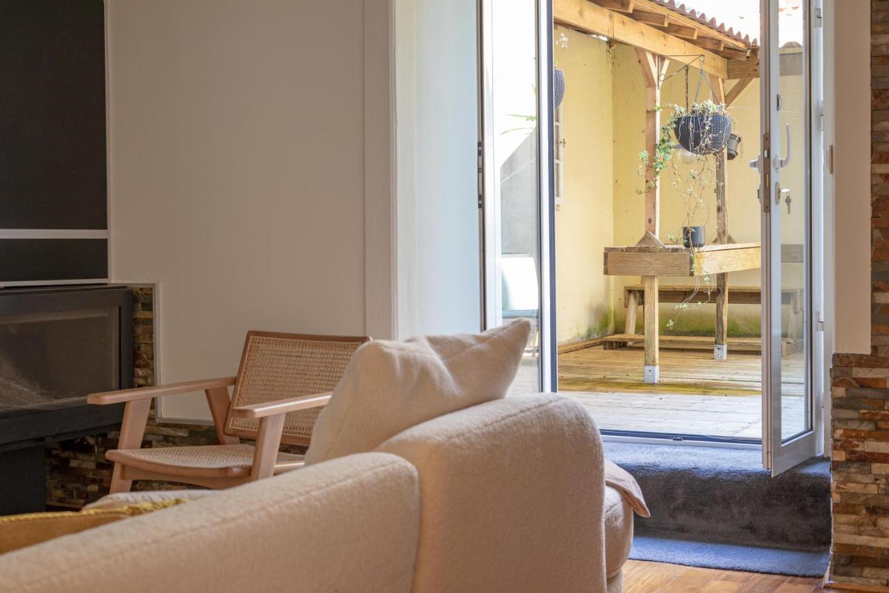 Charming Apt In Historic House Coimbra Esterno foto
