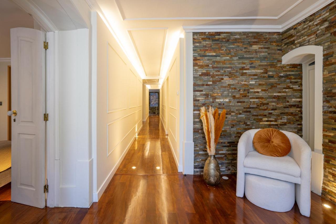 Charming Apt In Historic House Coimbra Esterno foto
