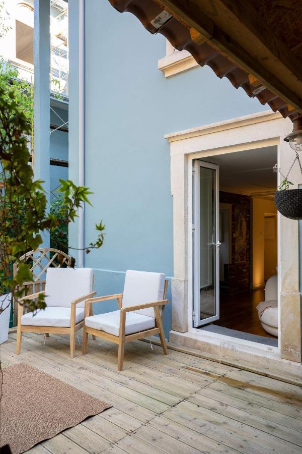 Charming Apt In Historic House Coimbra Esterno foto